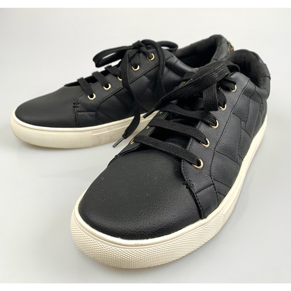 Kurt Geiger Ludo Quilted Sneaker Size 41.5 Black - Picture 2 of 11